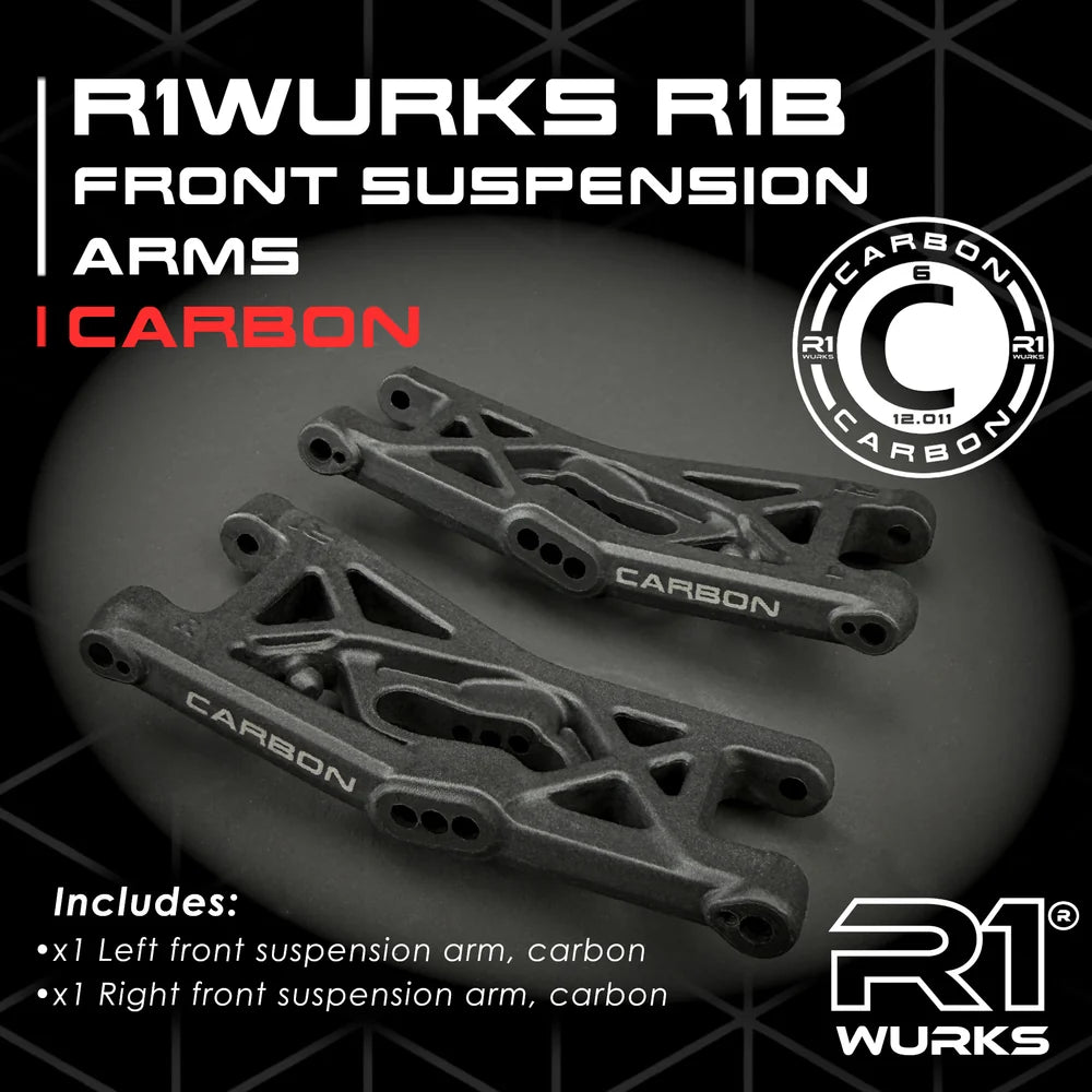 R1B Carbon Front Suspension Arms