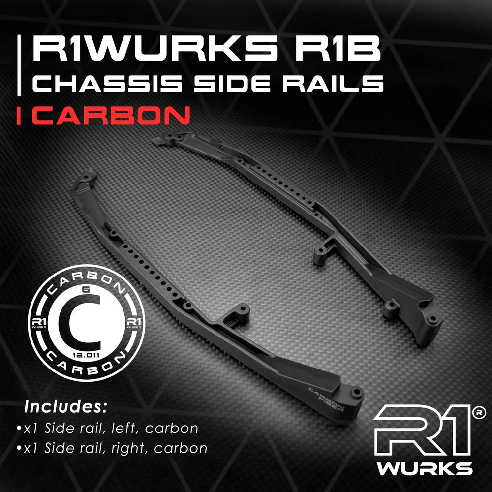 R1B Carbon Chassis Side Rails