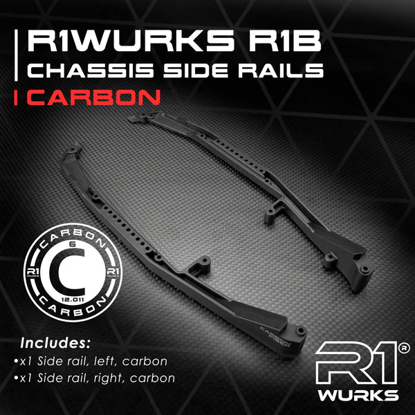 R1B Carbon Chassis Side Rails