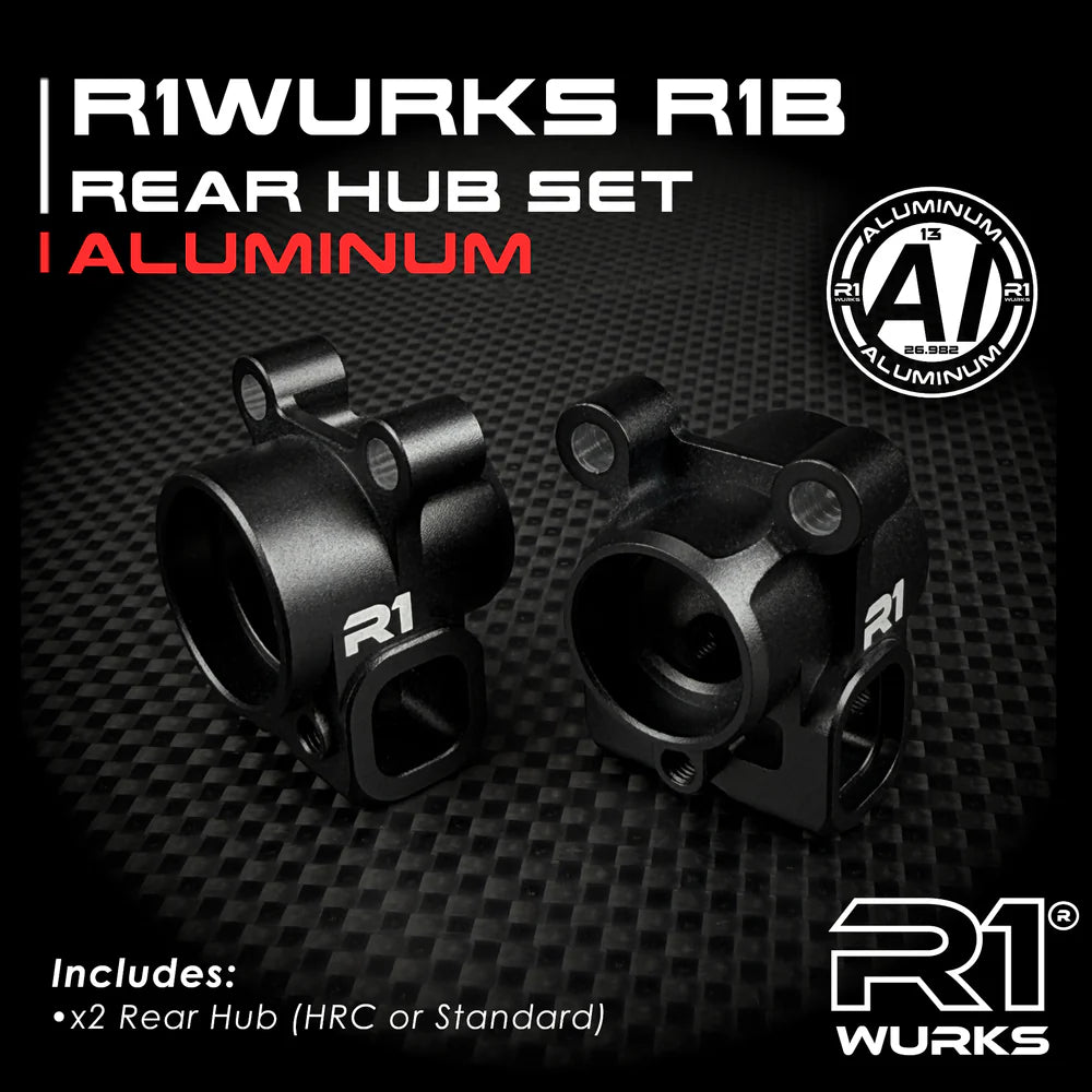 R1WURKS R1B Rear Hub Set, Aluminum