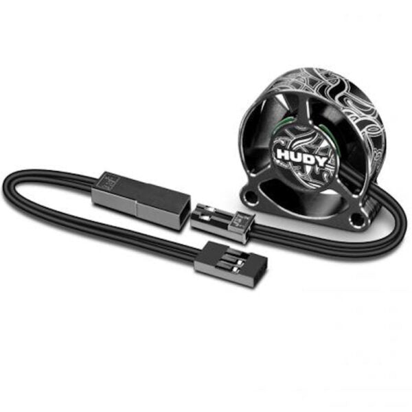 HUDY ALU RC FAN 30MM - SIDE MOUNT 2 HOLE
