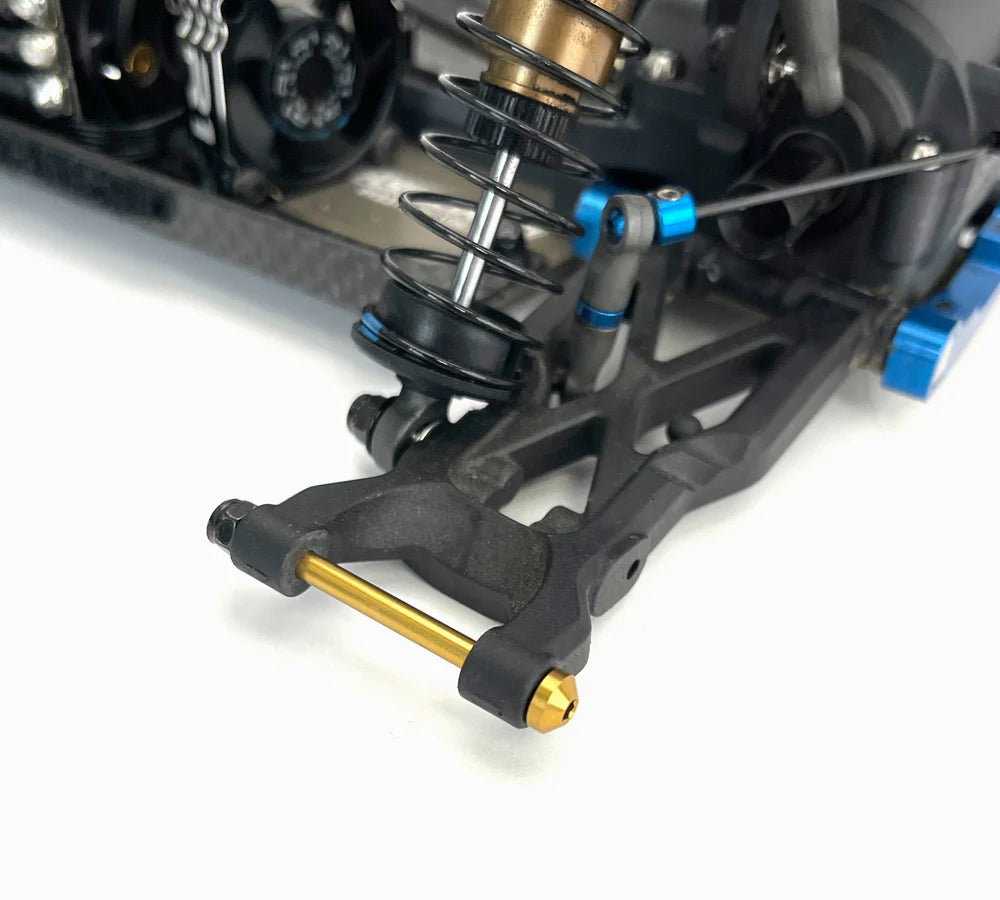 R1WURKS Rear Outer Hinge Pins, Titanium (Titanium Nitride Coated)
