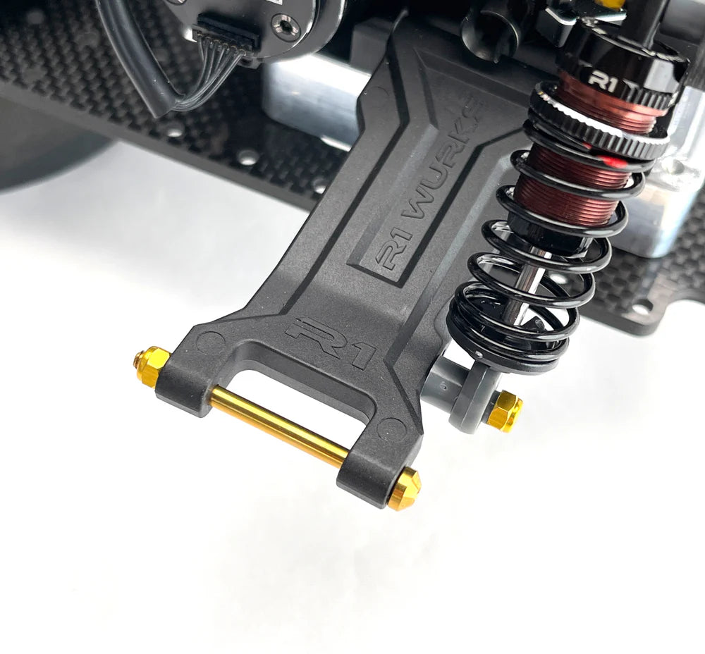 R1WURKS Rear Outer Hinge Pins, Titanium (Titanium Nitride Coated)