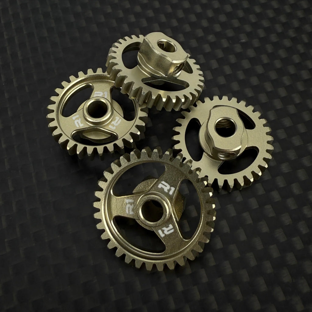 R1WURKS 48P Ultra Light Weight Aluminum Pinion Gears
