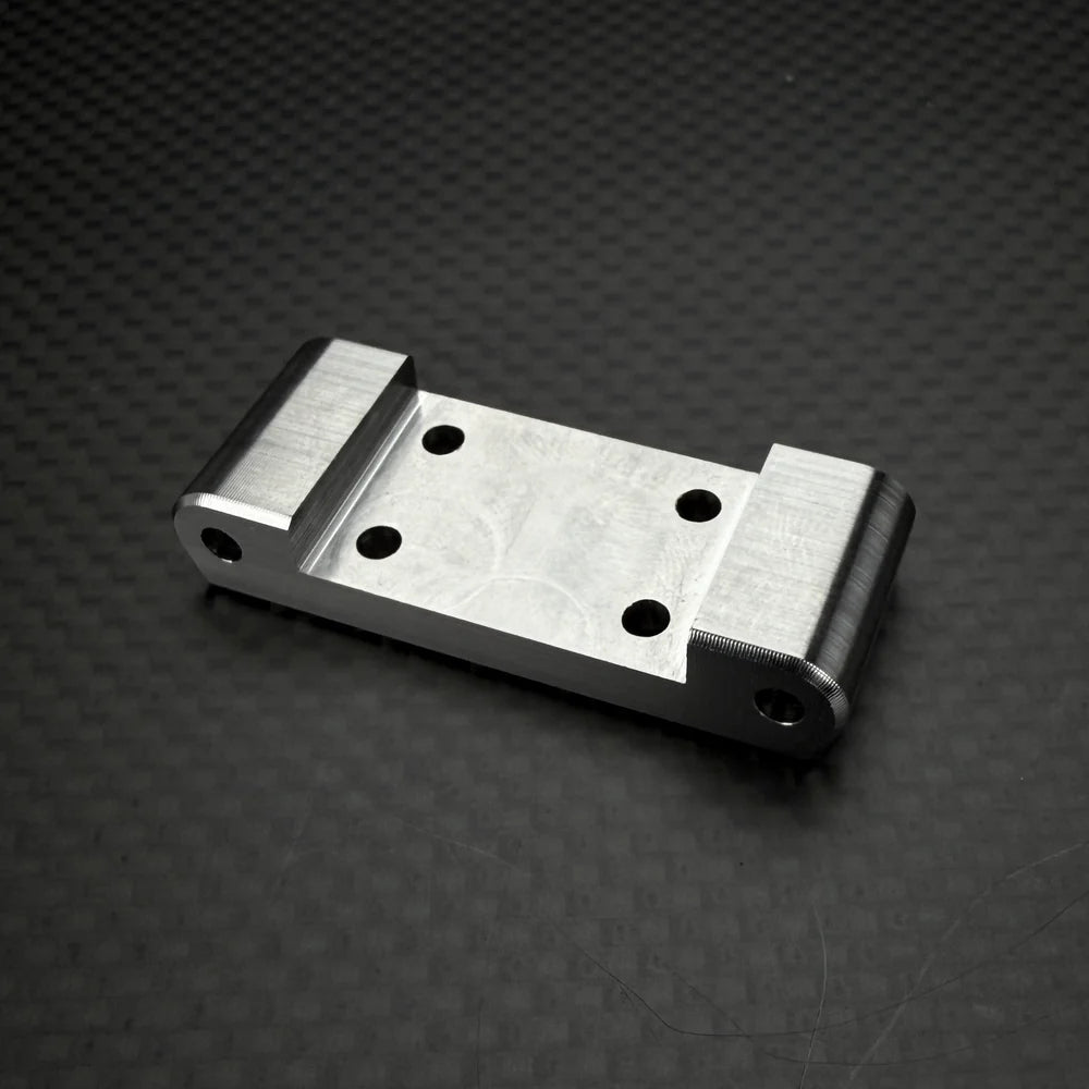 R1B Front Bulkhead, +/-2.5 deg., Stainless Steel, 35g