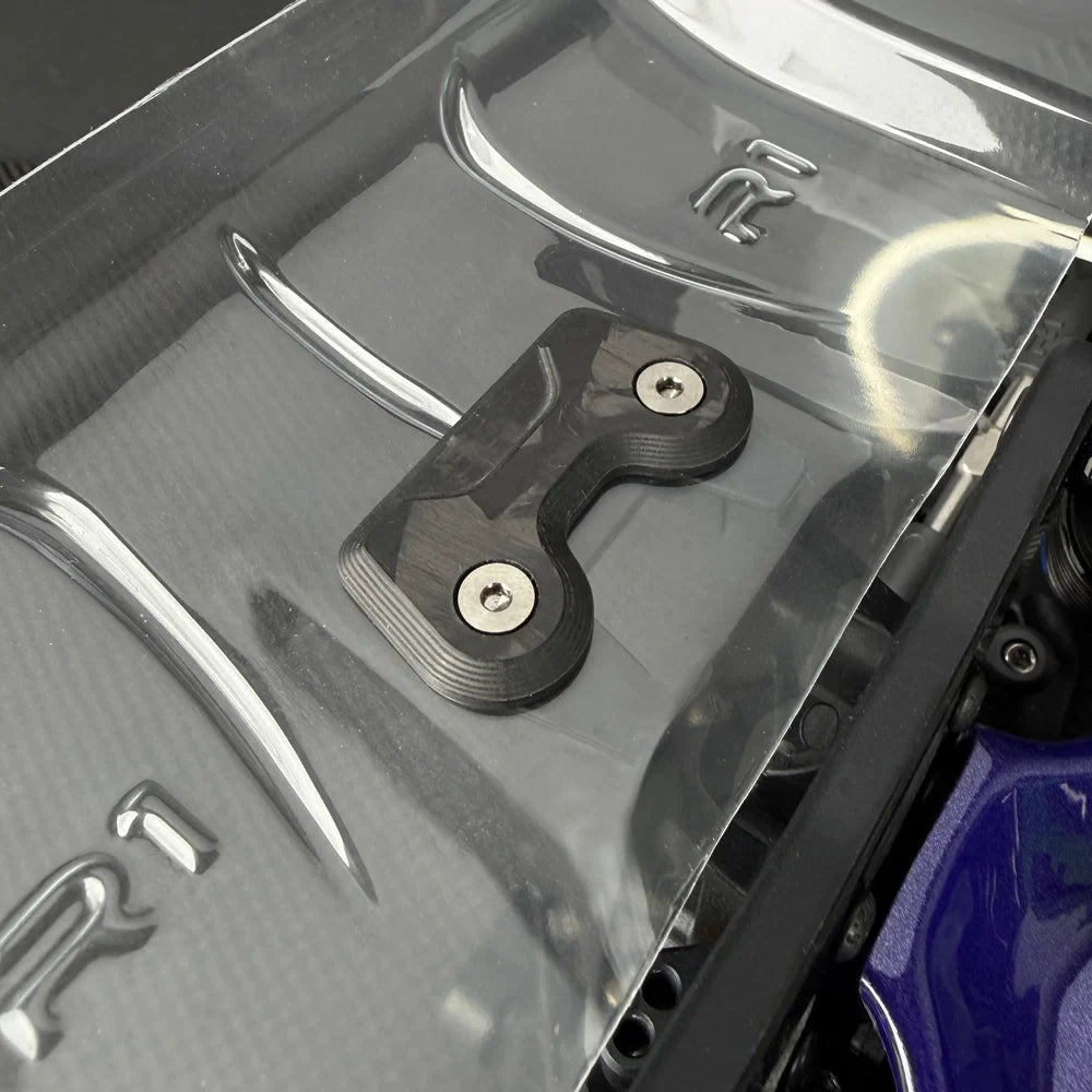 R1WURKS R1B Rear Wing Washer, Carbon