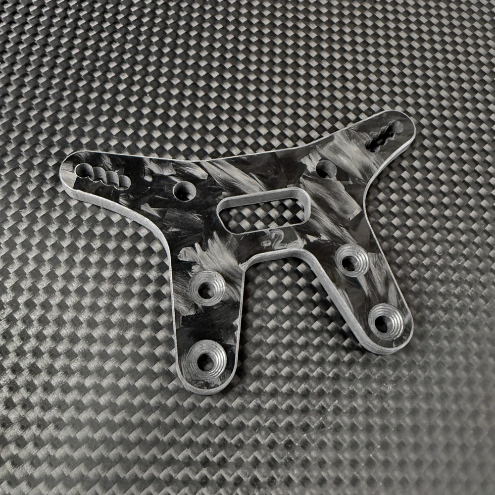 R1WURKS R1B Front Carbon Fiber Shock Tower, -2mm