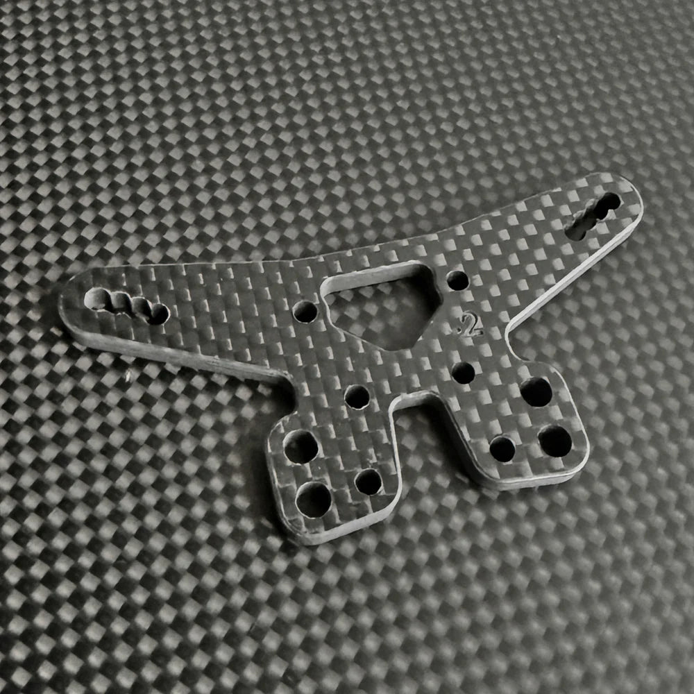 R1WURKS R1B Rear Carbon Fiber Shock Tower, -2mm