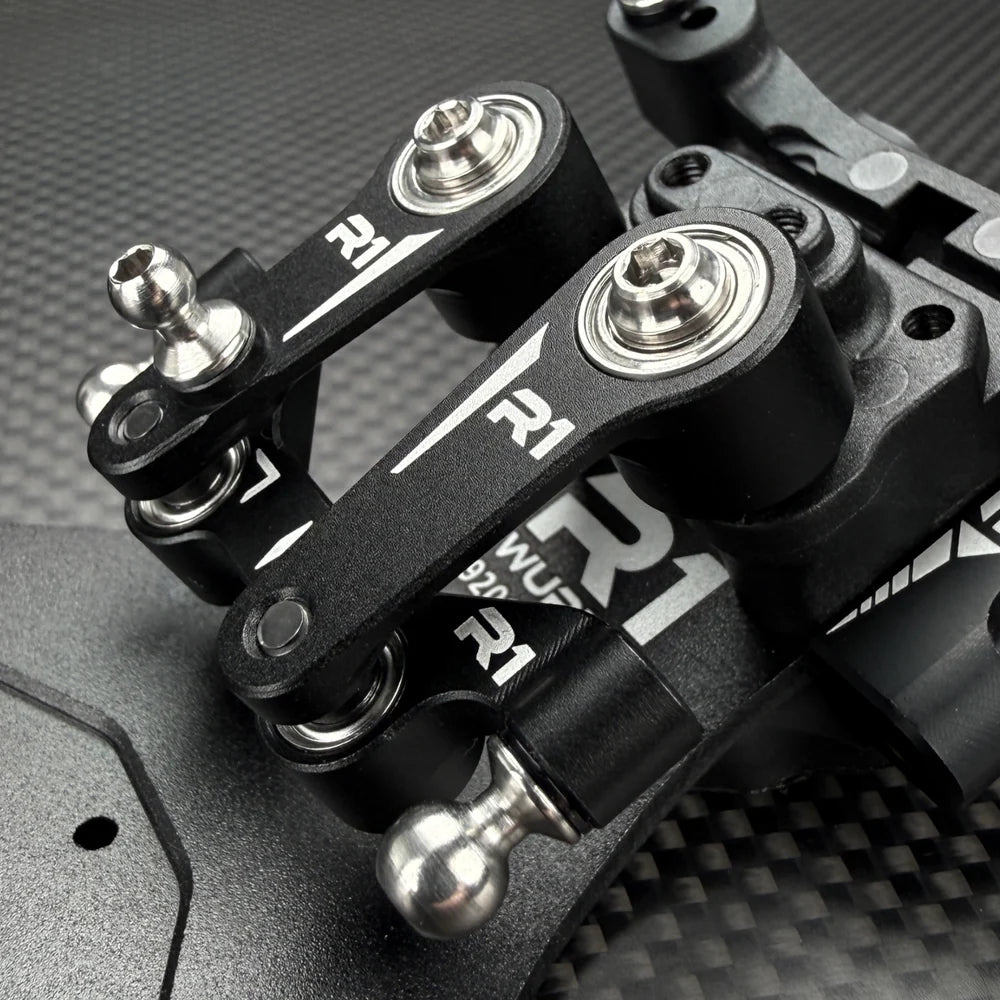 1WURKS R1B Steering Bellcranks, Aluminium
