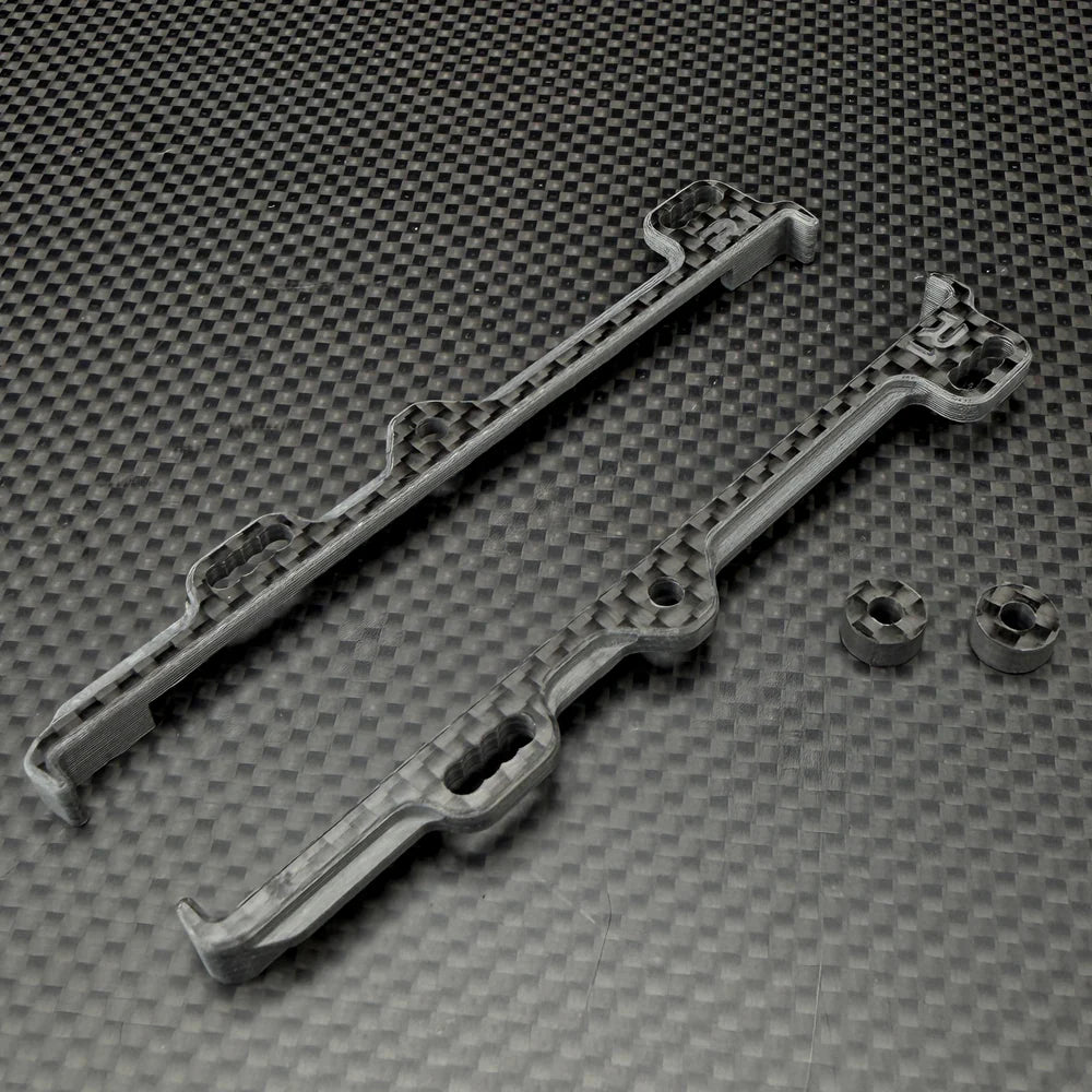 R1WURKS R1B Battery Mount, Inline, Carbon Fiber