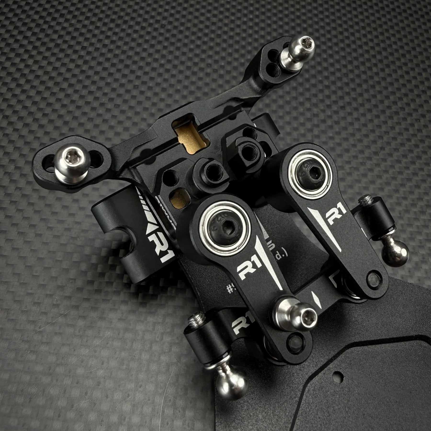 R1WURKS R1B Front Ball Stud Mount, Aluminum