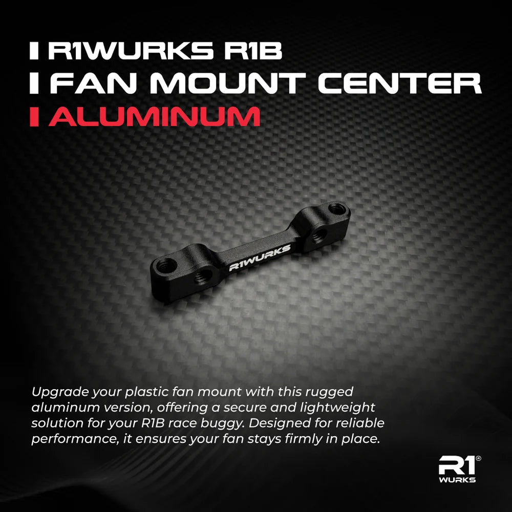 R1WURKS R1B Fan Mount, Center, Aluminum R1W-920301
