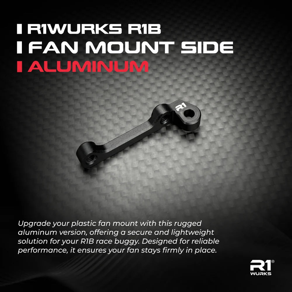 R1WURKS R1B Fan Mount, Side, Aluminum