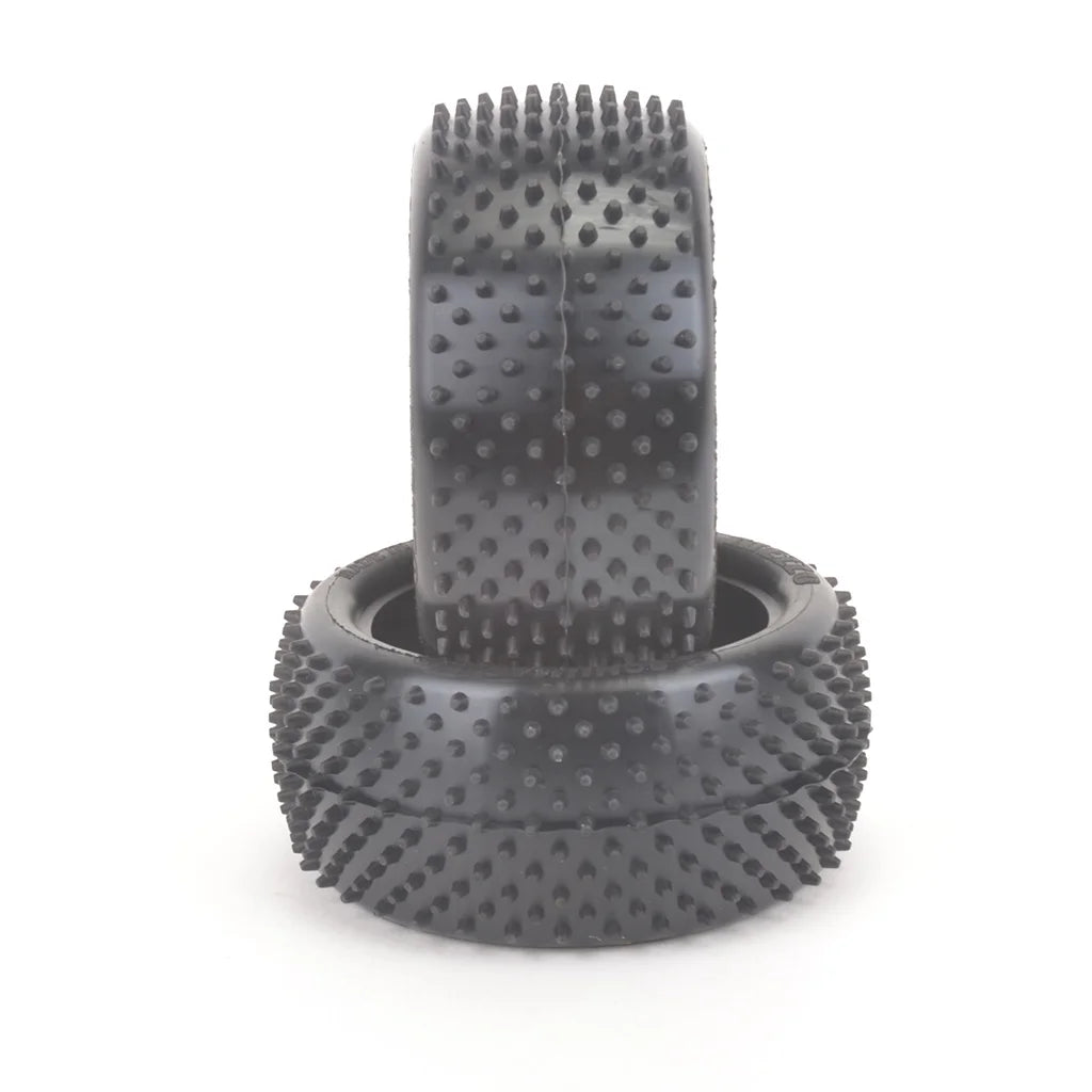 Schumacher Mezzo Buggy Tyres - 1:10 Rear - Yellow (2)