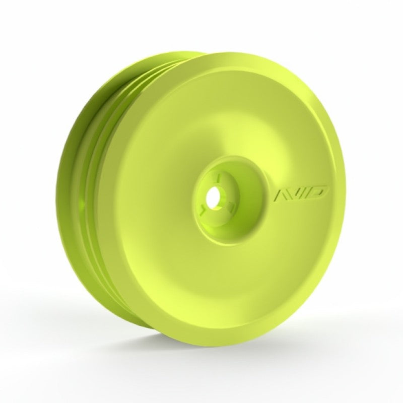 Avid – Truss 2.2 – 1/10th 2wd slim front buggy dished wheels – yellow – 4 pcs (std 12mm hex)