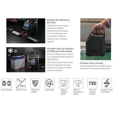 SKY RC T200 AC/DC 12A Charger