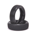 Schumacher Splinter 1:10 2WD Front Buggy Tyres - Yellow (2)